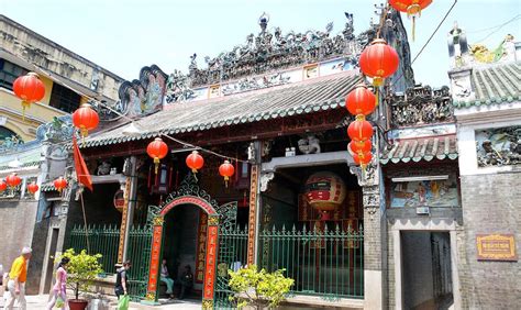 Thien Hau Temple Map .